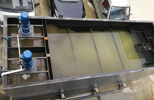 接触氧化池、絮凝沉淀工艺